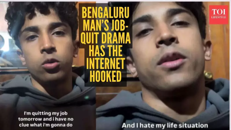 Bengaluru's 22-Year-Old Goes Viral After Announcing Job Quit in Raw Video