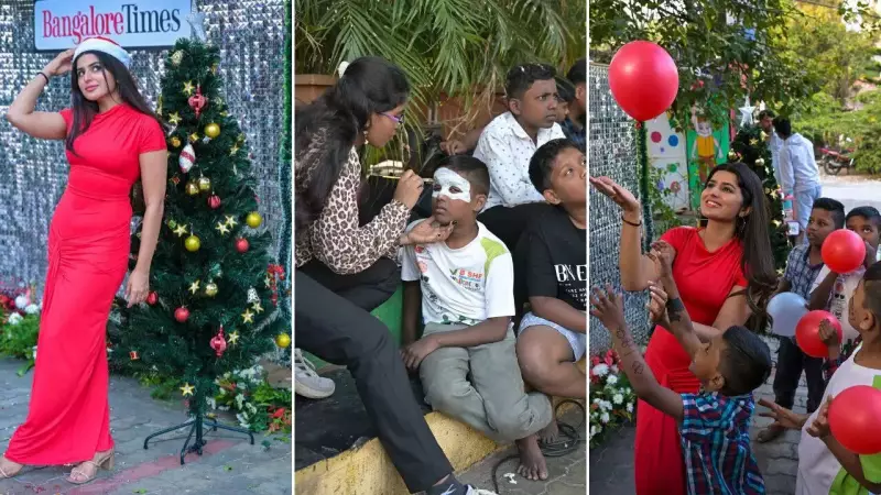 Bengaluru's Angles Children Home Lights Up with Christmas Carnival & Sharanya Shetty