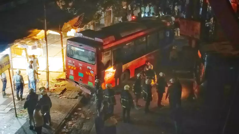 BEST Bus Reversing Accident in Bhandup Kills 4, Injures 10