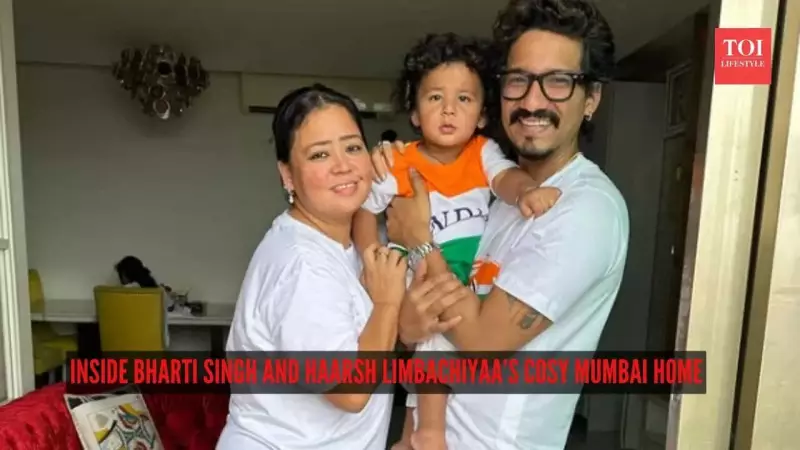 Bharti Singh & Haarsh Limbachiyaa's Mumbai 2BHK: A Peek Inside Their Cosy Home