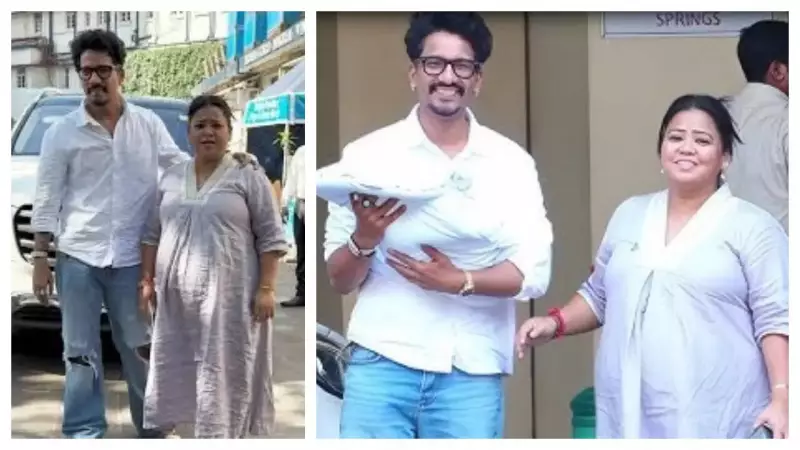 Bharti Singh and Haarsh Limbachiyaa Bring Newborn Son 'Kaju' Home from Hospital