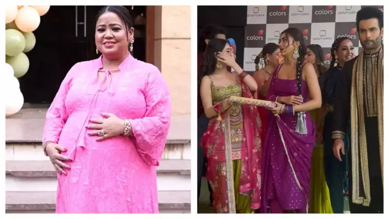 Bharti Singh Welcomes Second Baby Boy, Laughter Chefs Cast Celebrates on Set