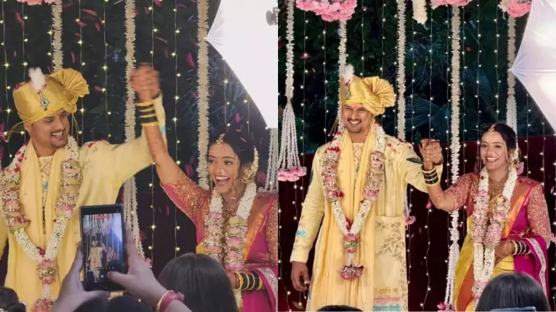 Bigg Boss Marathi 3 Star Jay Dudhane Weds Harshala Patil in Traditional Ceremony