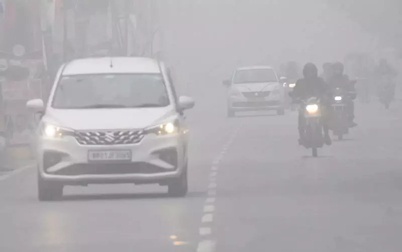 Bihar Braces for Intense Cold: Dense Fog, Temp Drop of 2-4°C Forecast Till Dec 26