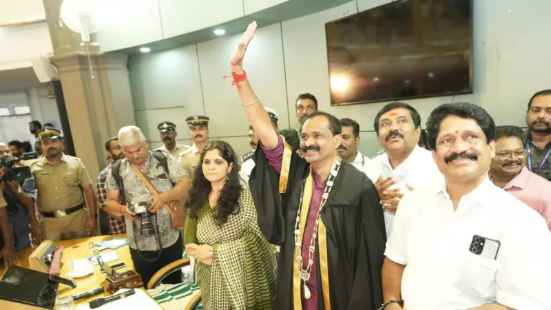 BJP Breaks 45-Year Left Rule in Thiruvananthapuram, Wins First Mayor Post in Kerala