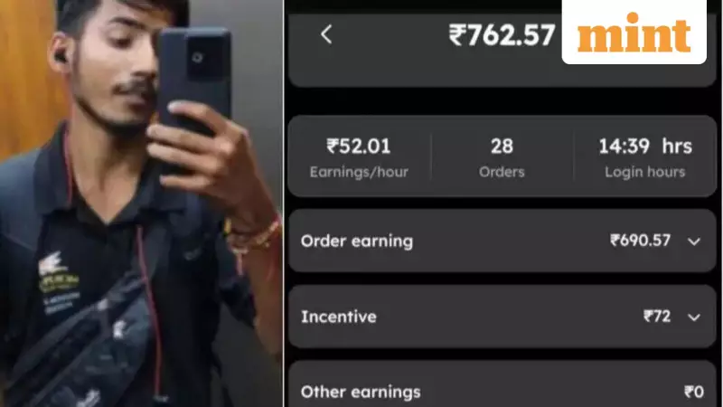 Blinkit Rider Earns Just ₹762 for 15-Hour Day, Sparking Gig Economy Debate