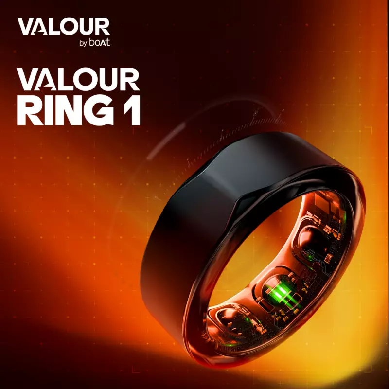 boAt Valour Ring 1 Launched: Titanium Fitness Ring Priced at Rs 11,999