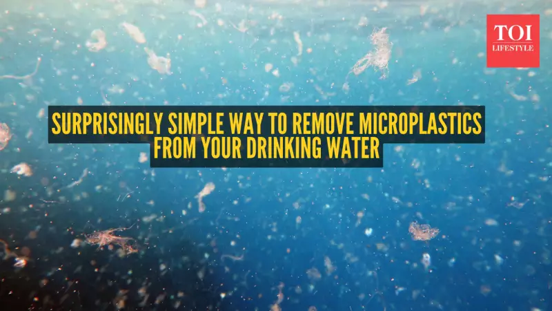 Boil & Filter Tap Water: Simple Hack Removes 90% Microplastics