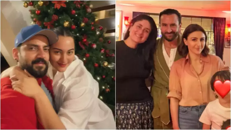Bollywood Stars Share Festive Christmas Joy: Sonakshi, Zaheer, Kareena & More