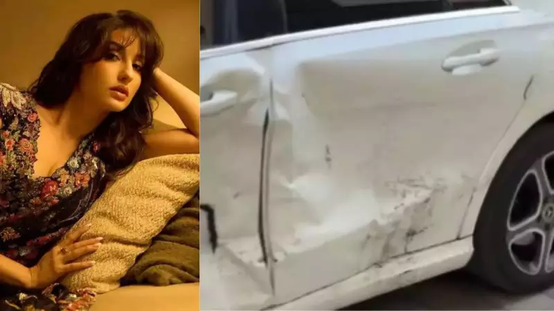 Bollywood's Nora Fatehi Injured in Mumbai Car Crash by Alleged Drunk Driver