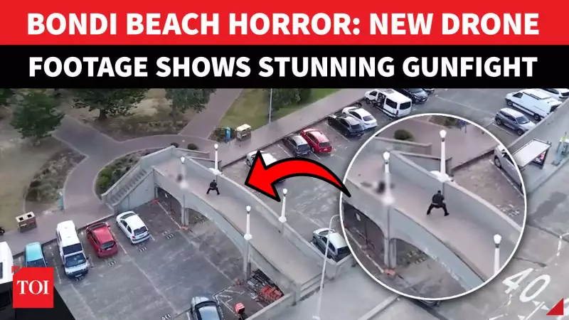 Bondi Beach Terror Attack: 16 Dead in Father-Son Shooting at Hanukkah Event | Drone Footage