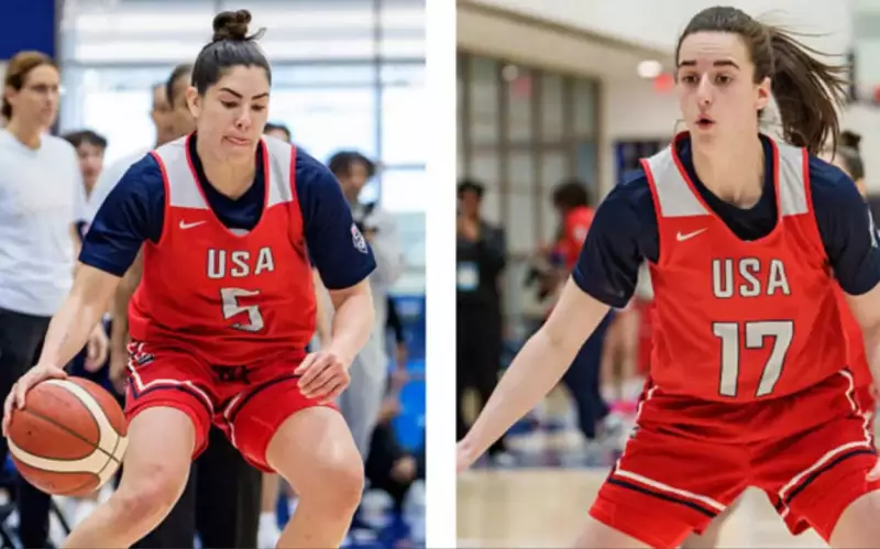 Caitlin Clark's USA Basketball 'Welcome' by Kelsey Plum Sparks Viral Debate