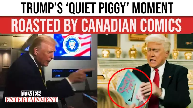 Canada's '22 Minutes' Hilariously Roasts Trump's 'Quiet Piggy' Meltdown