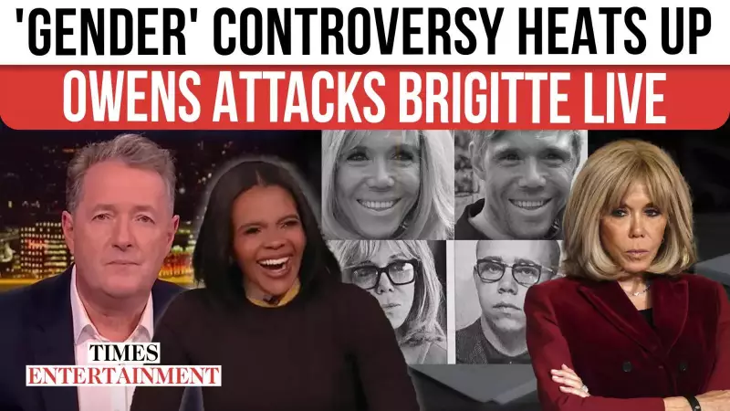 Candace Owens Repeats Brigitte Macron Gender Claims on Piers Morgan Show