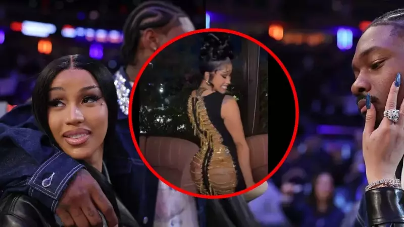 Cardi B's Gold Chain Dress Steals Spotlight at Stefon Diggs' Miami Birthday Bash