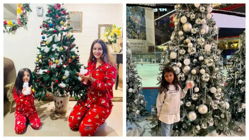 Chahatt Khanna's Heartfelt Christmas: A Cozy Family Celebration with Daughters