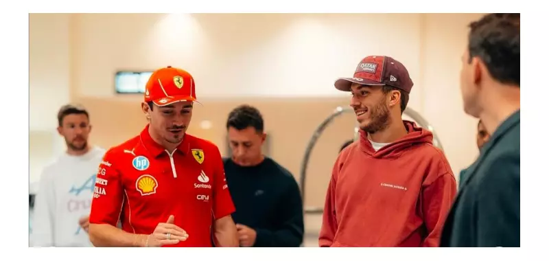 Charles Leclerc Gets 'How to Be a Good Husband' Book as Secret Santa Gift from Pierre Gasly