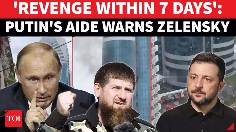 Chechen Leader Kadyrov Vows Revenge After Ukrainian Drone Hits Grozny