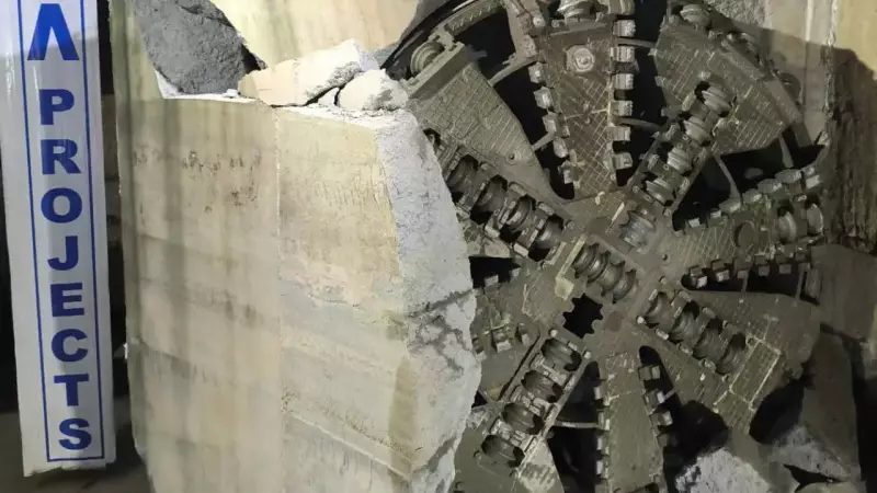Chennai Metro Phase 2 Milestone: TBM Melagiri Breaks Through at Perambur