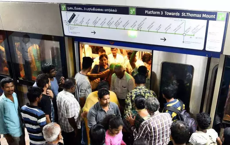 Chennai Metro to Install Dynamic Route Displays in All Phase-1 Trains for Better Commuter Guidance