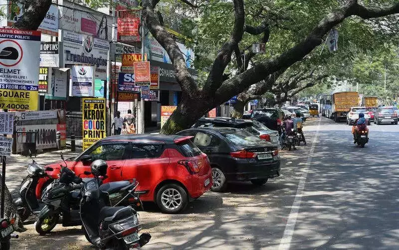 Chennai's Anna Nagar to Get 2,100 Parking Bays, 1,300 Cameras in Major Traffic Revamp
