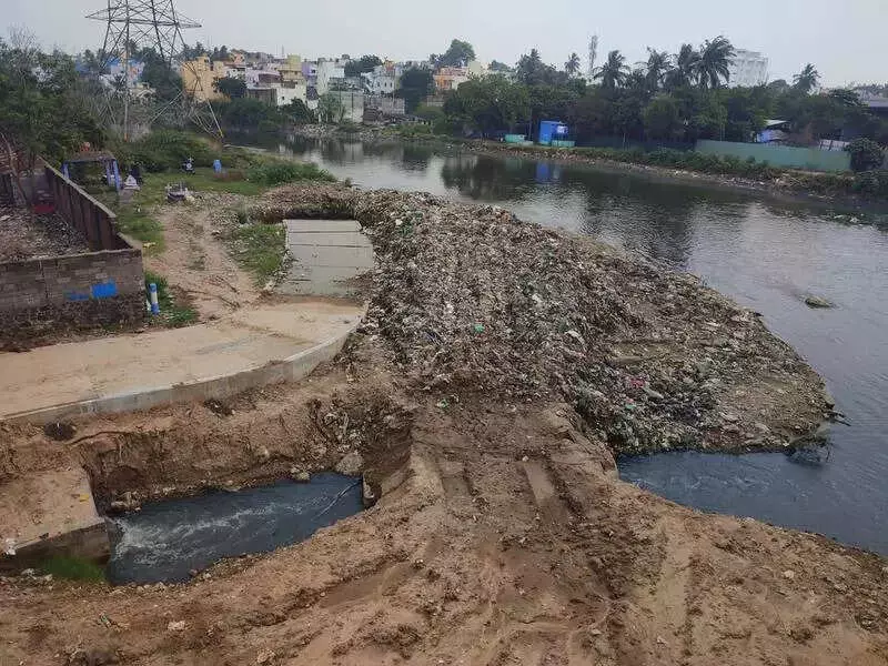 Chennai's Cooum River Chokes on Daily Waste Dumping by Adayalampattu Panchayat
