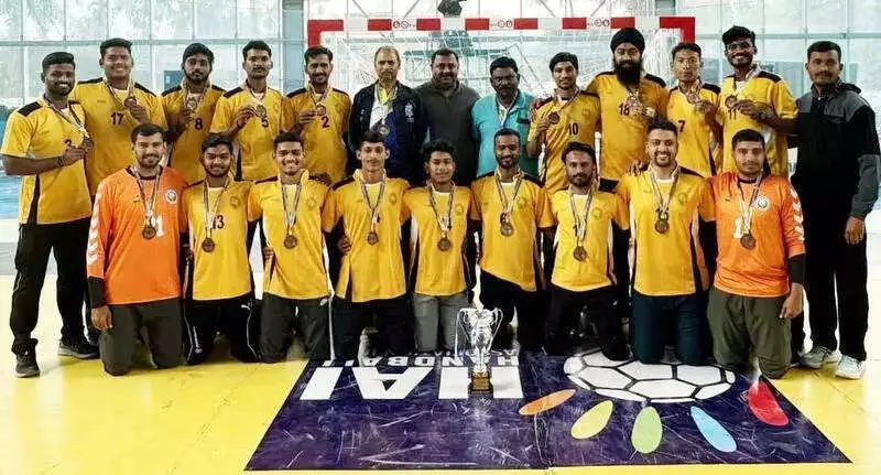 Chhattisgarh Men Clinch Bronze at 54th Senior National Handball Championship
