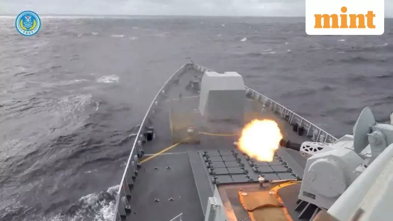 China Launches Major Military Drills Near Taiwan as Warning Over US Arms Sales