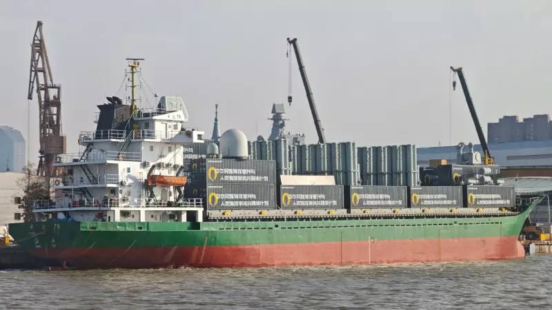 China's Arsenal Ship: Cargo Vessel Zhongda 79 Upgraded with 60 Missile Launchers