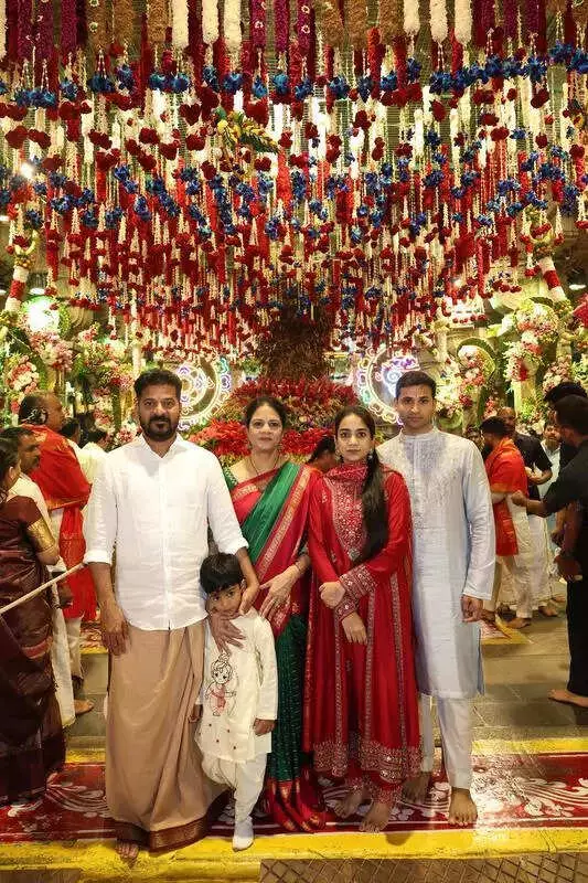 CM Revanth Reddy Offers Prayers at Tirumala on Vaikunta Ekadasi