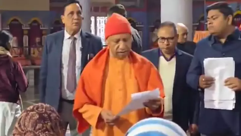 CM Yogi Adityanath Hears 250 Grievances at Gorakhnath Temple Janata Darshan