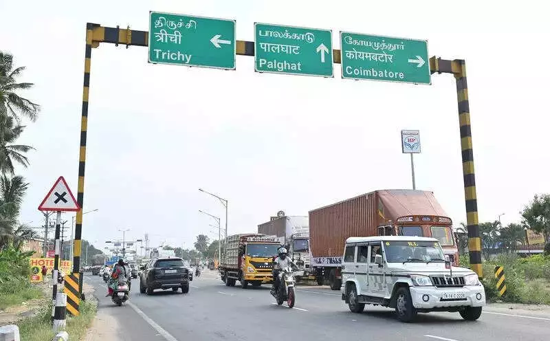 Coimbatore's Deadly 27km Stretch: 100 Fatal Accidents Yearly, Rs 1,800 Cr Expansion Planned