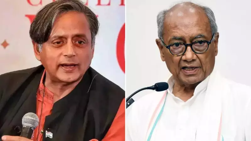 Congress MP Shashi Tharoor Responds to Digvijaya Singh's RSS Praise, Sparks Internal Debate