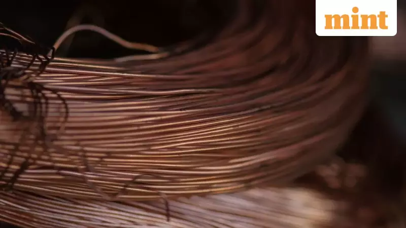 Copper Soars 7.72% to ₹1,376/kg on MCX Amid Trade Policy Fears
