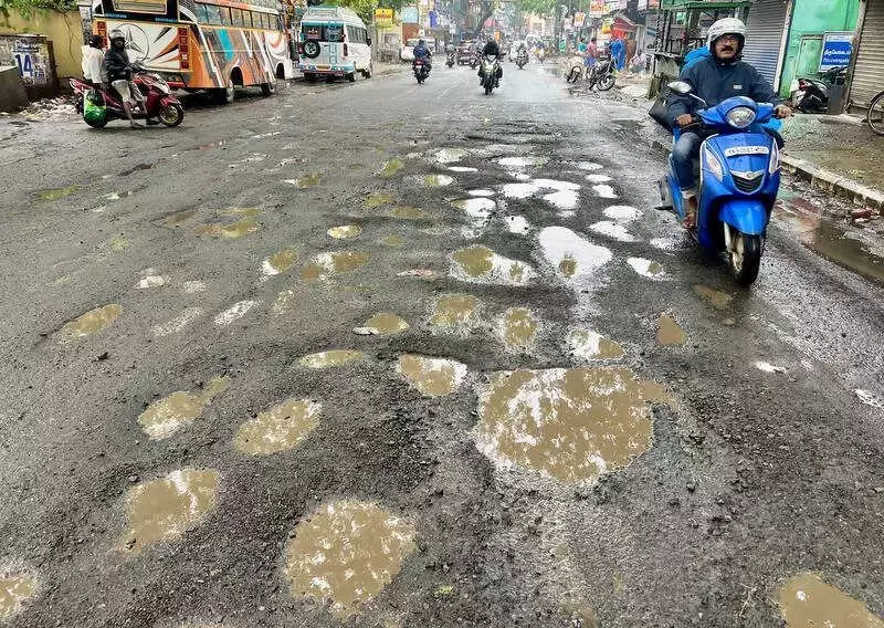 Cyclone Ditwah Aftermath: Chennai's Roads Damaged, Motorists Struggle