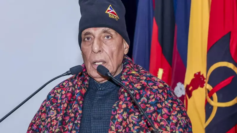 Defence Minister Inaugurates 125 Border Projects, Including Ladakh's Shyok Tunnel