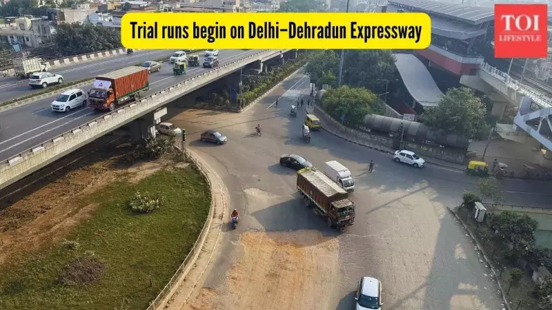 Delhi-Dehradun Expressway Trial Run Begins: 32-Km Stretch Opens, Cuts Travel Time