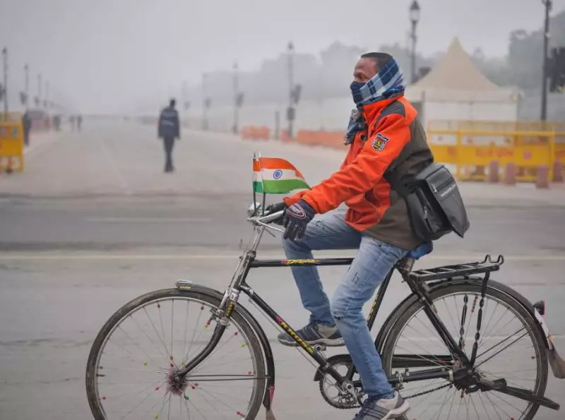 Delhi Records Coldest December Day at 20.1°C, IMD Issues Dense Fog Alert