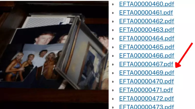 Democrats Accuse DOJ of Removing Trump Photo from Epstein Files