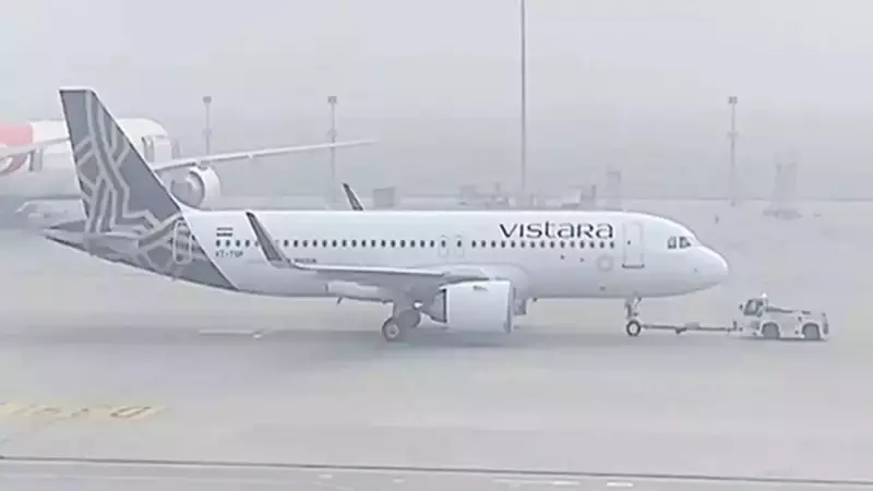 Dense Fog Disrupts Delhi Flights: CAT III Protocols Activated at IGI Airport