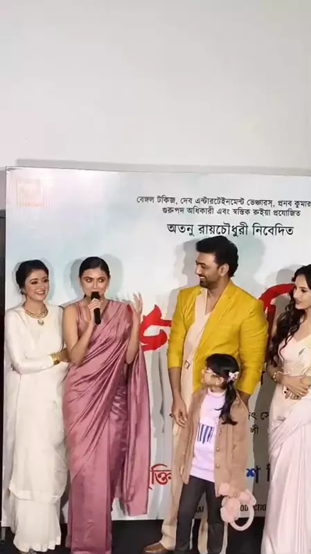 Dev and Idhika Paul Spotted at Kolkata Event: Glimpses from the Evening