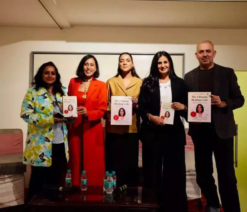 Dimple Jangda Launches 'The Ultimate Healing Code' in Delhi, Blends Ayurveda with Modern Wellness