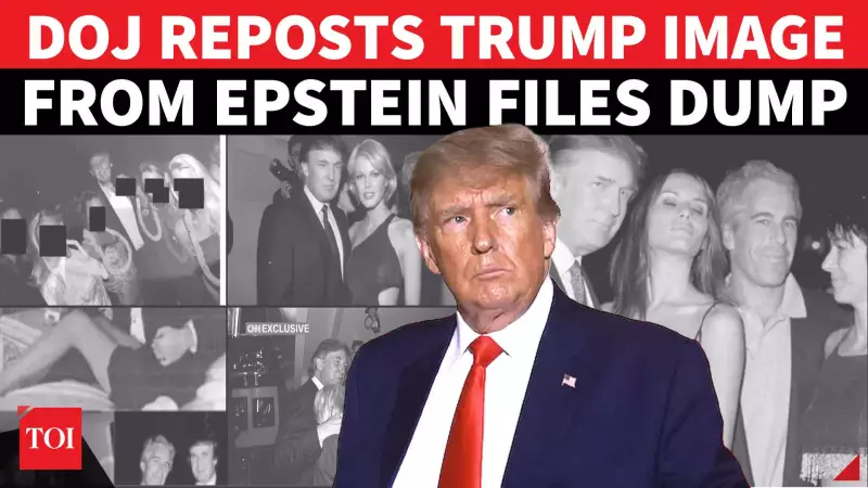 DOJ Restores Trump-Epstein Photo After Backlash; Melania Link Resurfaces