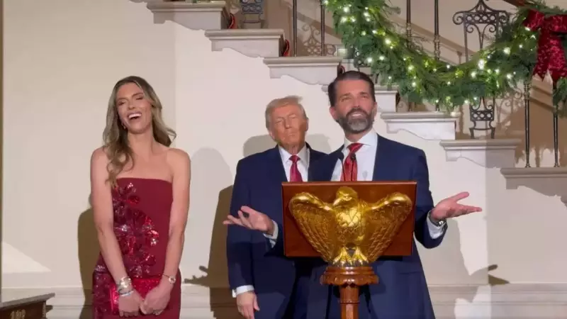 Donald Trump Jr. Engaged to Bettina Anderson at White House Christmas Party