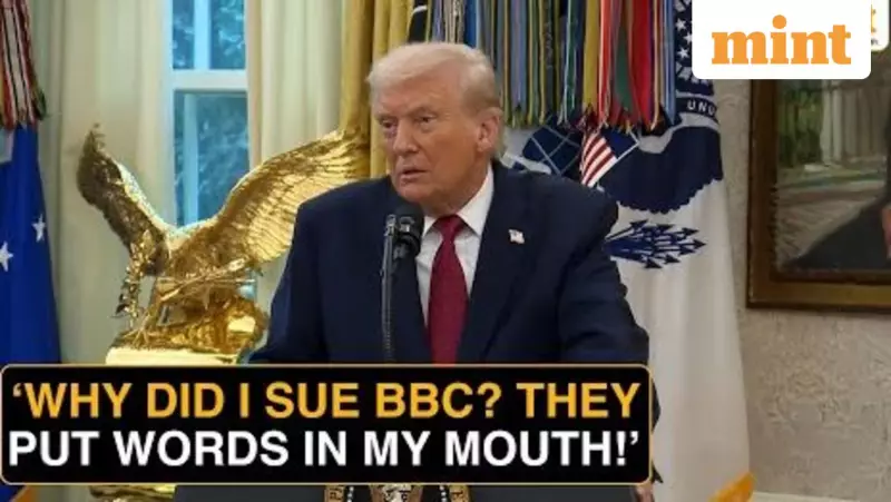 Donald Trump Sues BBC for $10 Billion Over Edited Jan 6 Speech