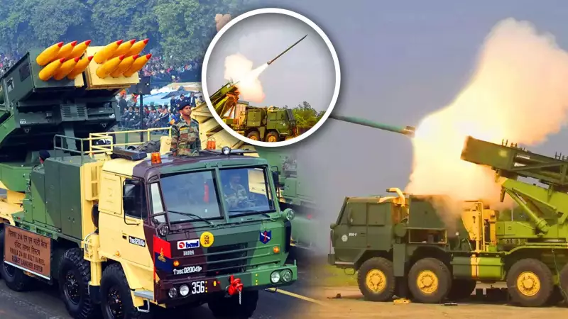DRDO Tests Pinaka Long-Range Guided Rocket 120 km Successfully in Odisha