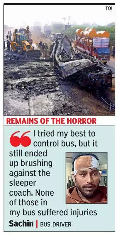 Driver's Alertness Saves 43 Students in Chitradurga Highway Horror