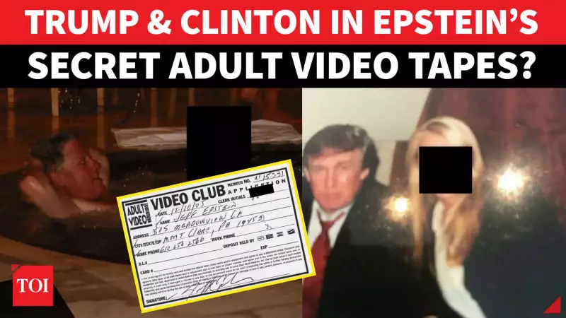 Epstein Files: FBI Docs Allege Secret Tapes of Trump & Clinton