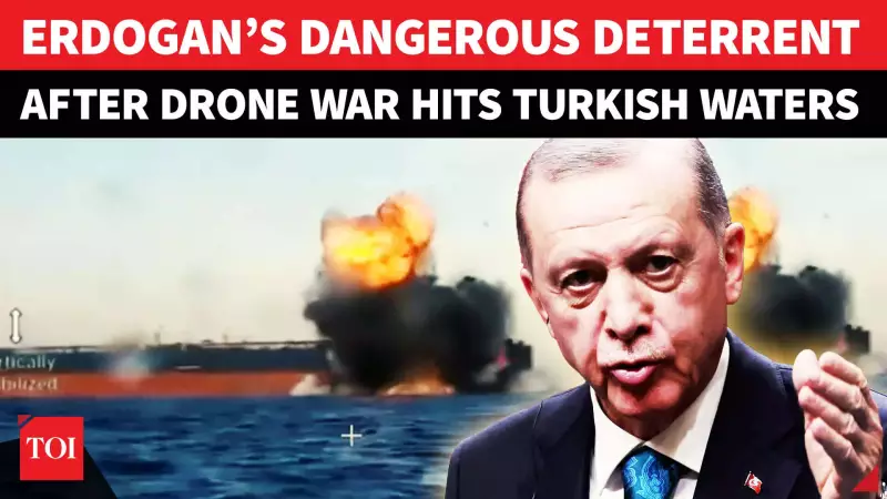 Erdogan Warns of 'Dangerous Escalation' After Ukrainian Drones Hit Russian Oil Tankers