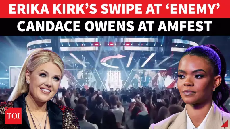 Erika Kirk's Emotional Speech at AmericaFest: Honors Charlie, Slams Owens, Backs Vance